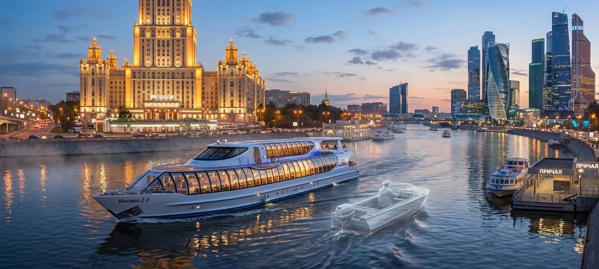 Москва речная: от «Нептуна» до электрохода